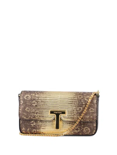 Tom Ford Wallis Crossbody Bag In Brown