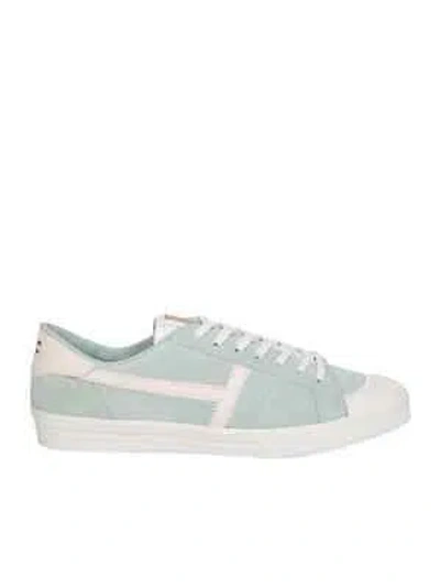 Pre-owned Tom Ford Warwick Low-top Sneakers In Green