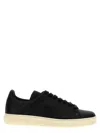 Tom Ford Suede Low-top Sneakers Warwick Silhouette Toe Rubber Sole In Black