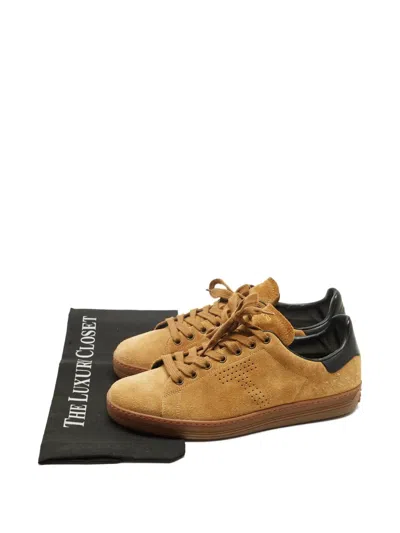 Pre-owned Tom Ford Warwick Sneakers In Brown