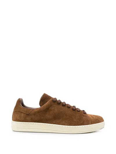 Tom Ford Warwick Sneakers In Brown