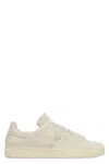 Tom Ford Leather Warwick Sneakers Rubber Sole Perforated Detailing
