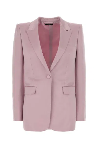 Tom Ford Washed Cotton Silkblend D In Pink