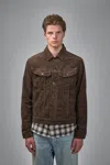 Tom Ford Slim-fit Cotton-blend Corduroy Jacket In Brown