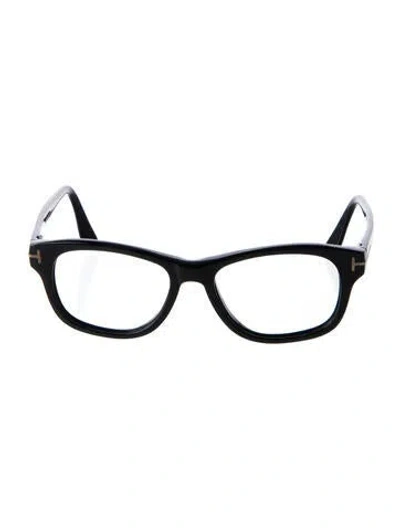 Pre-owned Tom Ford Wayfarer Eyeglasses In Black