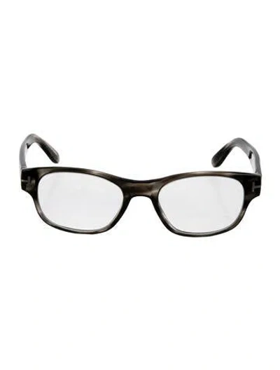 Pre-owned Tom Ford Wayfarer Eyeglasses In Black
