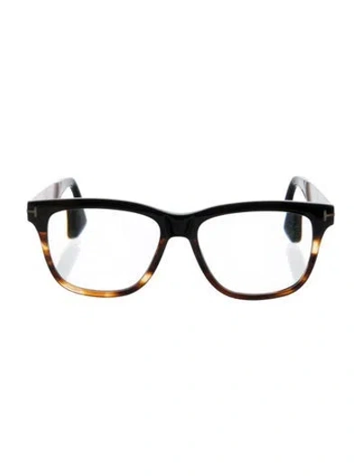 Pre-owned Tom Ford Wayfarer Eyeglasses In Black