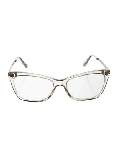 Pre-owned Tom Ford Wayfarer Eyeglasses In Neutral