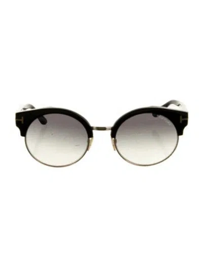 Pre-owned Tom Ford Wayfarer Gradient Sunglasses In Black