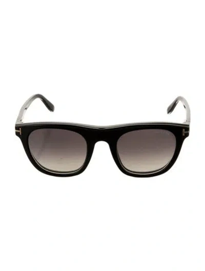 Pre-owned Tom Ford Wayfarer Gradient Sunglasses In Black