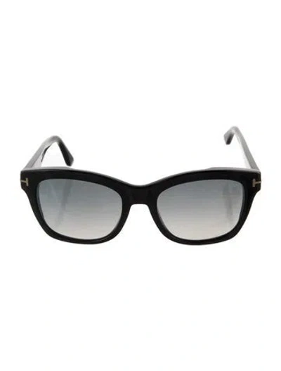 Pre-owned Tom Ford Wayfarer Gradient Sunglasses In Black