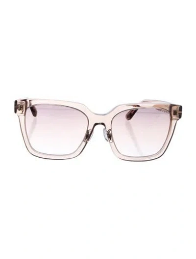 Pre-owned Tom Ford Wayfarer Gradient Sunglasses In Brown