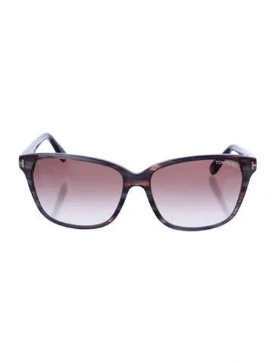 Pre-owned Tom Ford Wayfarer Gradient Sunglasses In Multi