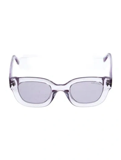 Pre-owned Tom Ford Wayfarer Gradient Sunglasses In Purple