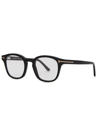 Tom Ford Wayfarer-style Optical Glasses In Black