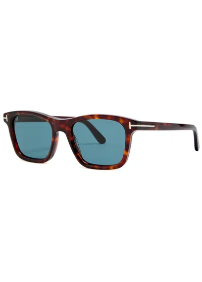Tom Ford Wayfarer-style Sunglasses In Brown