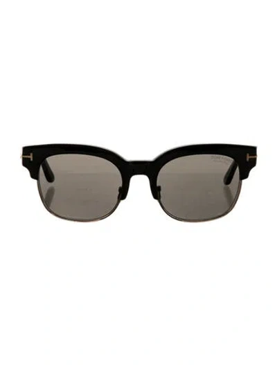 Pre-owned Tom Ford Wayfarer Tinted Sunglasses In Black