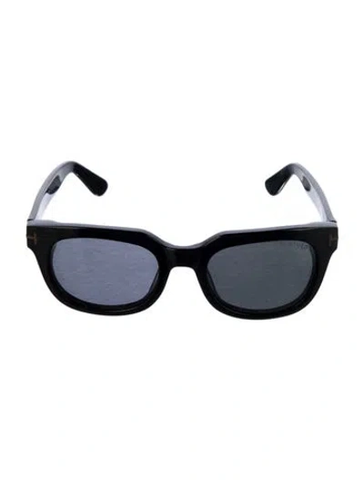 Pre-owned Tom Ford Wayfarer Tinted Sunglasses In Black