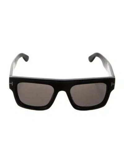 Pre-owned Tom Ford Wayfarer Tinted Sunglasses In Black