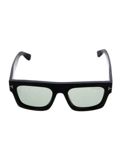 Pre-owned Tom Ford Wayfarer Tinted Sunglasses In Black