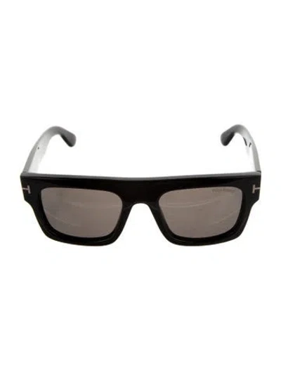 Pre-owned Tom Ford Wayfarer Tinted Sunglasses In Black