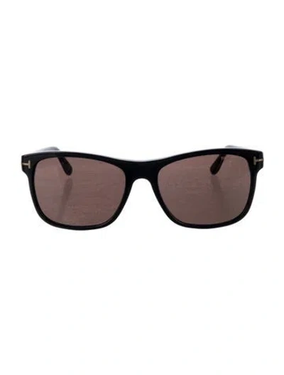 Pre-owned Tom Ford Wayfarer Tinted Sunglasses In Black