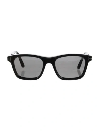 Pre-owned Tom Ford Wayfarer Tinted Sunglasses In Black