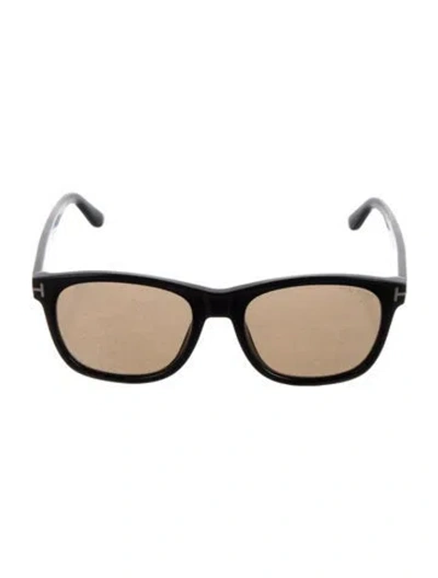 Pre-owned Tom Ford Wayfarer Tinted Sunglasses In Black