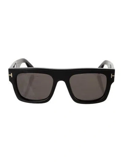 Pre-owned Tom Ford Wayfarer Tinted Sunglasses In Black