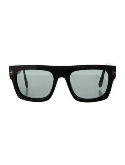 Pre-owned Tom Ford Wayfarer Tinted Sunglasses In Black