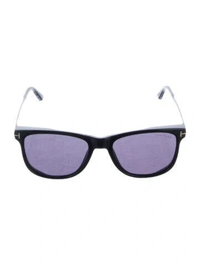 Pre-owned Tom Ford Wayfarer Tinted Sunglasses In Black