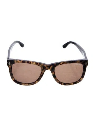 Pre-owned Tom Ford Wayfarer Tinted Sunglasses In Multi