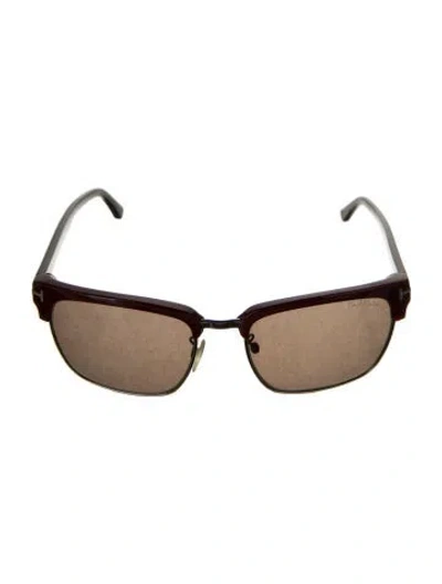 Pre-owned Tom Ford Wayfarer Tinted Sunglasses In Multi