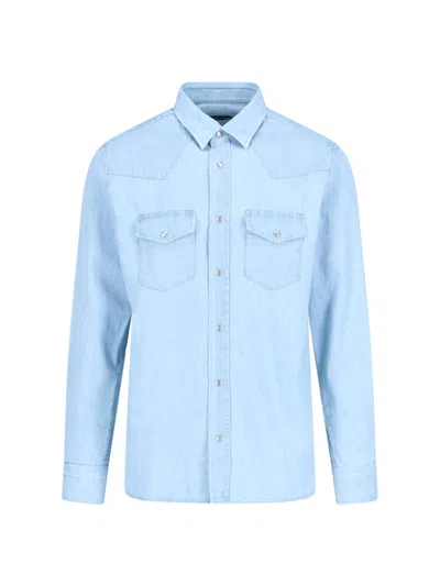 TOM FORD WESTERN DENIM SHIRT
