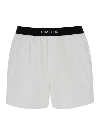 TOM FORD WHITE BOXES WITH BRANDED BAND IN TECH FABRIC MAN