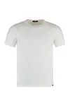 Tom Ford Viscose Coton Jersey Short Sleeve T-shirt In White