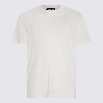 Tom Ford Cotton-blend T-shirt In White