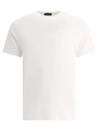 TOM FORD TOM FORD WHITE COTTON T-SHIRT