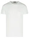 Tom Ford Cotton T-shirts Chest Pocket In White