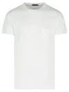 Tom Ford Cotton T-shirts Chest Pocket In White