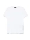 Tom Ford Crew Neck Short Sleeve T-shirt With Tonal Stitching In Multi