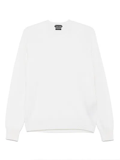 Tom Ford White Crewneck Sweater