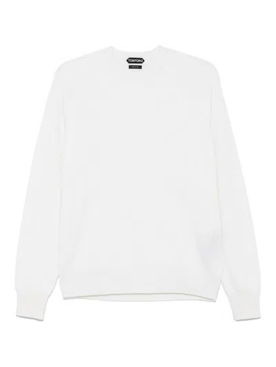 Tom Ford White Crewneck Sweater