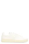 Tom Ford Beige Calf Leather Sneakers In White