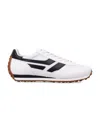 Tom Ford Mick Suede And Mesh Sneakers Shoes In White