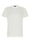 Tom Ford Viscose Coton Jersey Short Sleeve T-shirt In White