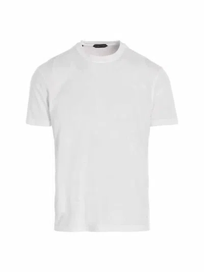 Tom Ford White Lyocell Blend T-shirt