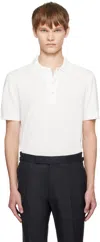 Tom Ford Towelling Polo In Animal Print