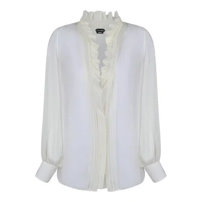 Tom Ford White Silk Shirt