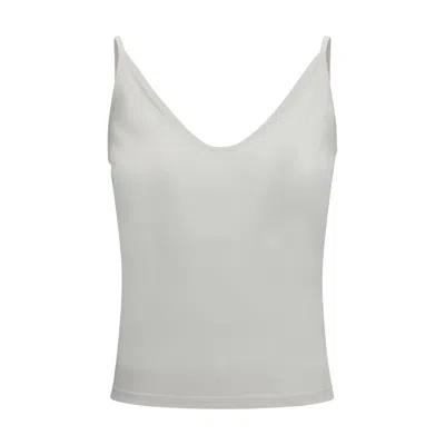 Tom Ford White Silk Tank Tops